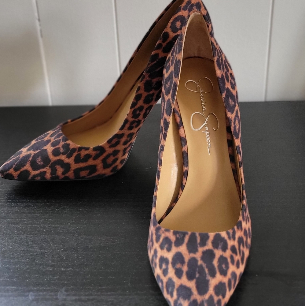 Cheetah Pointy Toe Stilletos